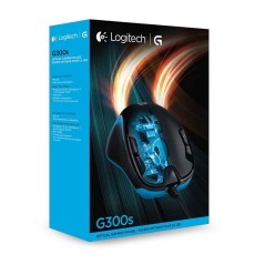Logitech Gaming Mouse G300s - Optisk Kabling Sort Bl - Perfekt Præcision og Komfort til Gaming!